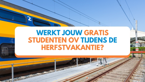 Studenten OV herfstvakantie 2025
