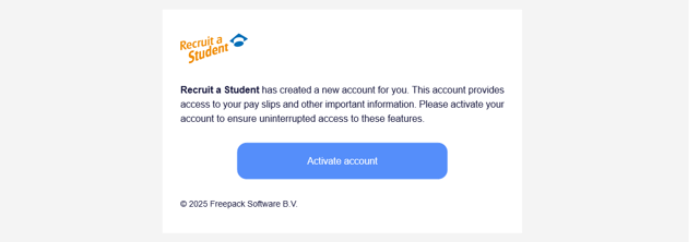 Aanmeldmail